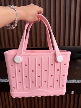 Pink Casual Tote Bag - Lightweight Everyday Carry